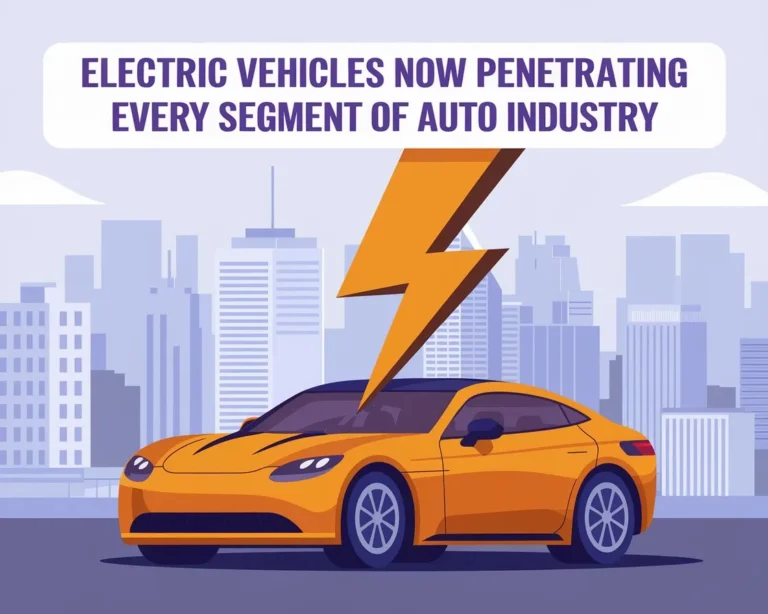 How EV Are Penetrating Every Segment of the Auto Industry